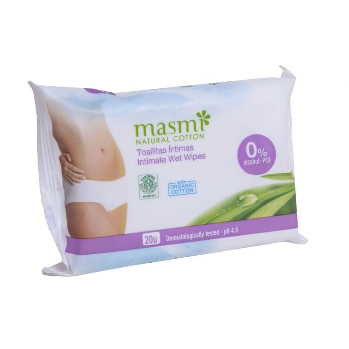 Masmi - Organic Cotton Intimate Wipes 20s