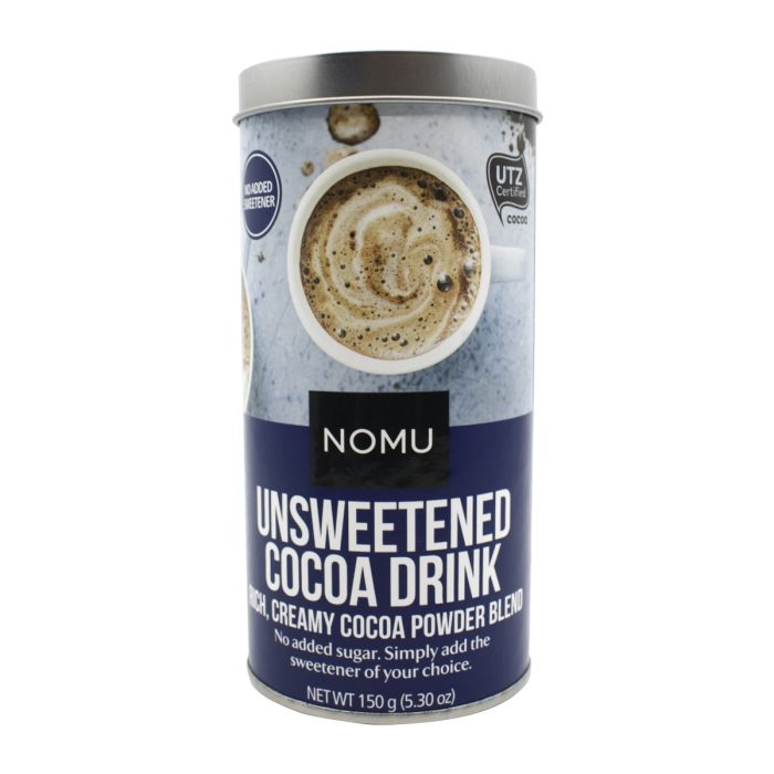Nomu - Cocoa Drink Unsweetened Tube 150g