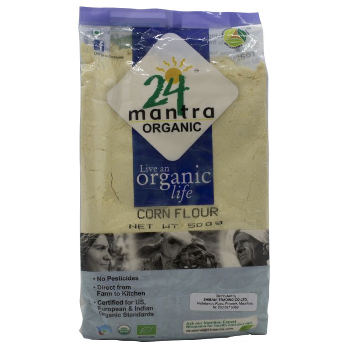 24 Mantra Organic Corn Flour 500g