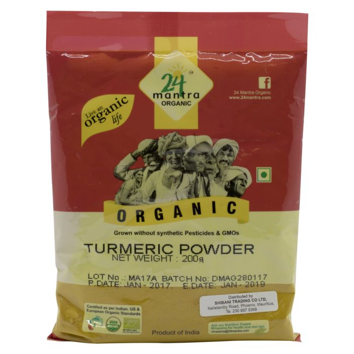 24 Mantra Organic - Turmeric Powder 200g