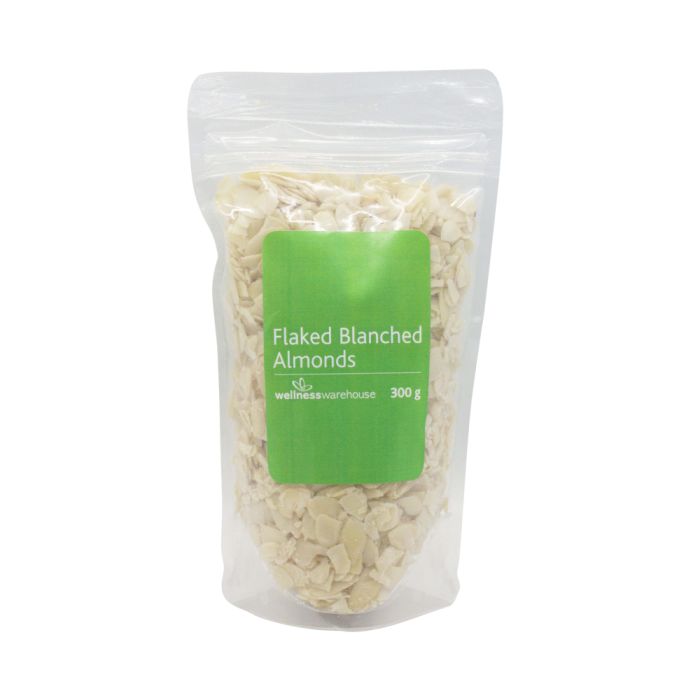 Wellness Flaked Blanched Almonds 300g