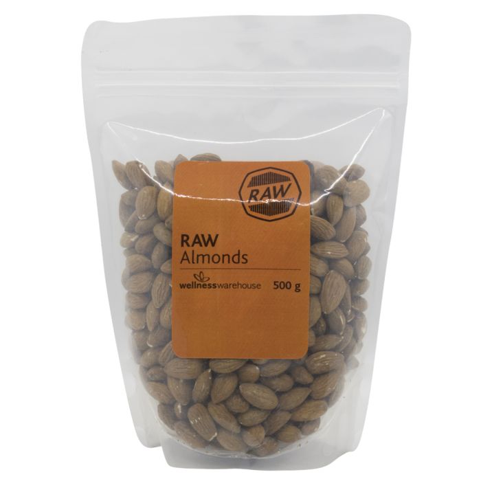 Wellness Raw Almonds 500g