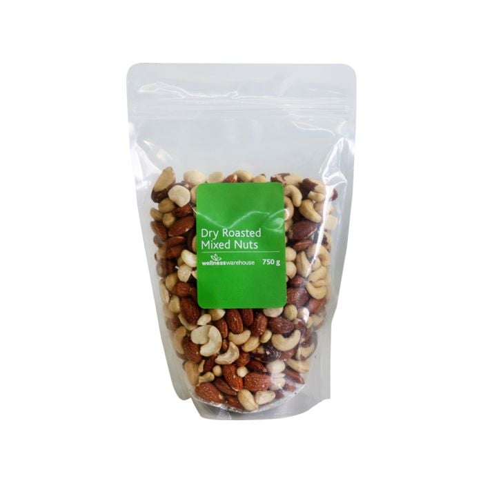 Wellness Dry Roasted Mixed Nuts 750g