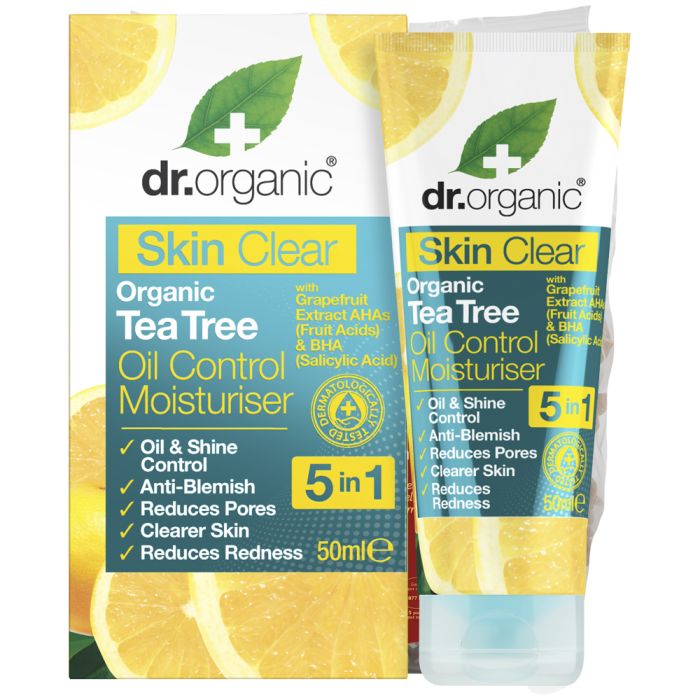 #Dr Organic - Skin Clear Tea Tree Oil Moisturiser 50ml