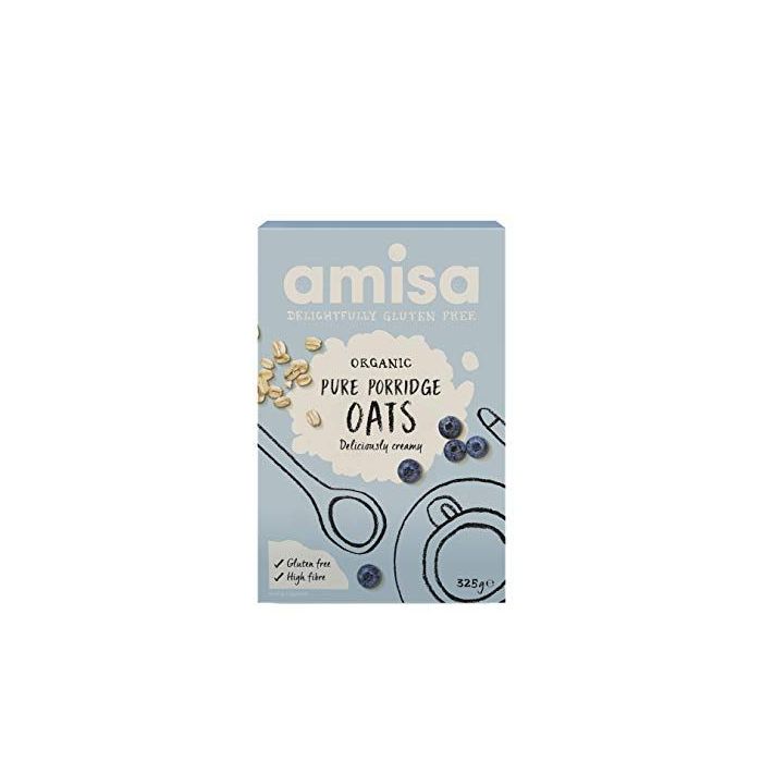 #Amisa - Pure Porridge Oats Gluten Free Organic 325g