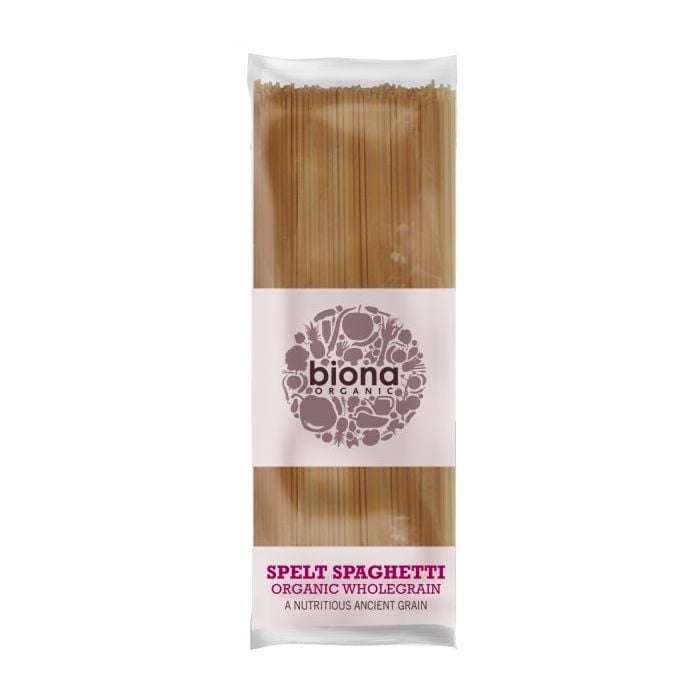 Biona Spaghetti Spelt Wholegrain Organic 500g
