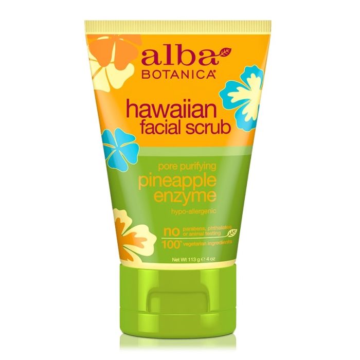 #Alba - Hawaiian Facial Scrub Pineapple Enzyme 113g