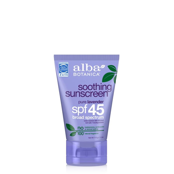 Soothing Sunscreen Pure Lavender Lotion SPF 45
