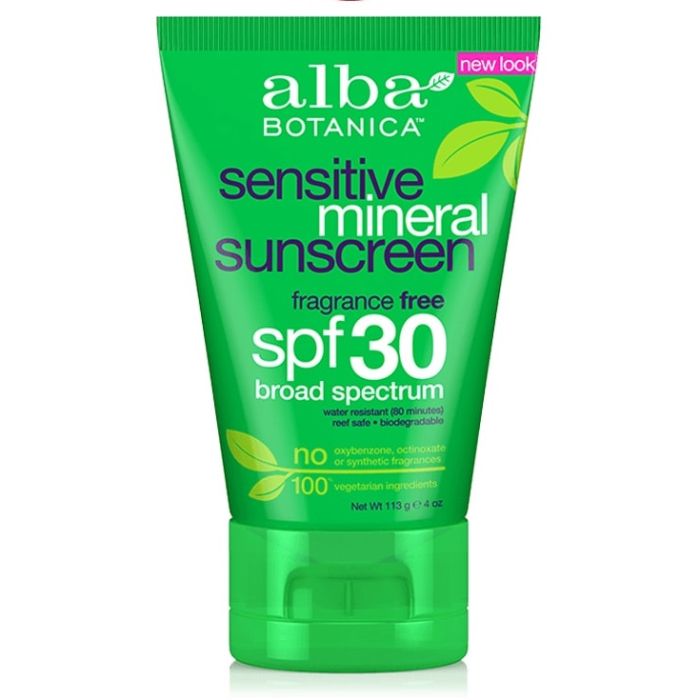Sensitive Mineral Sunscreen Fragrance Free Lotion SPF 30
