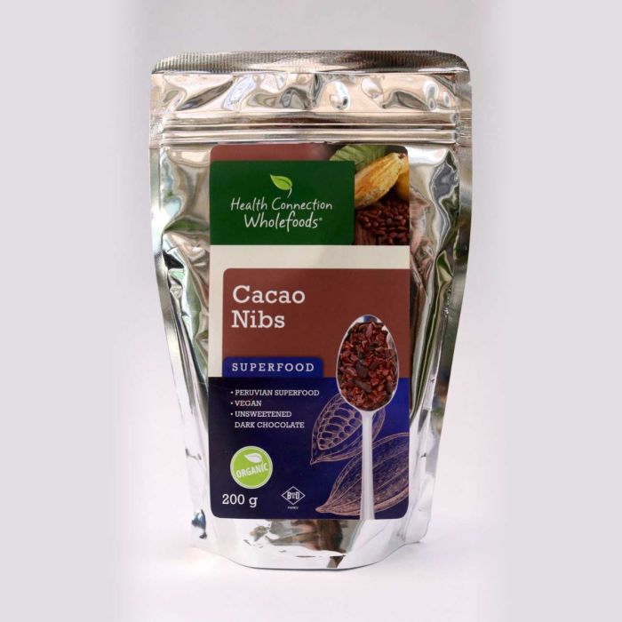 Health Connection - Cacao Nibs Organic 200g