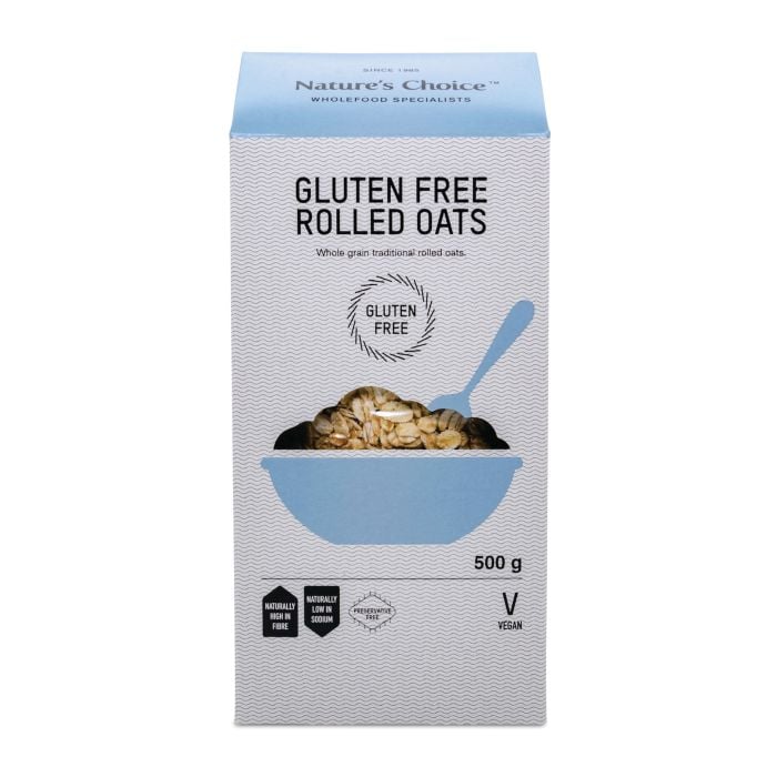 Nature's Choice Gluten Free Rolled Oats 500g