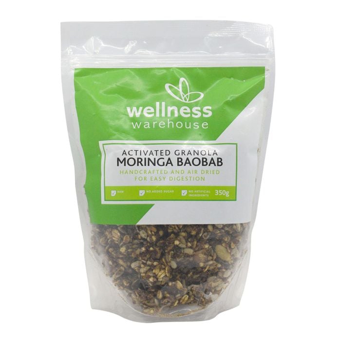 Wellness Activated Granola - Moringa Baobab 350g