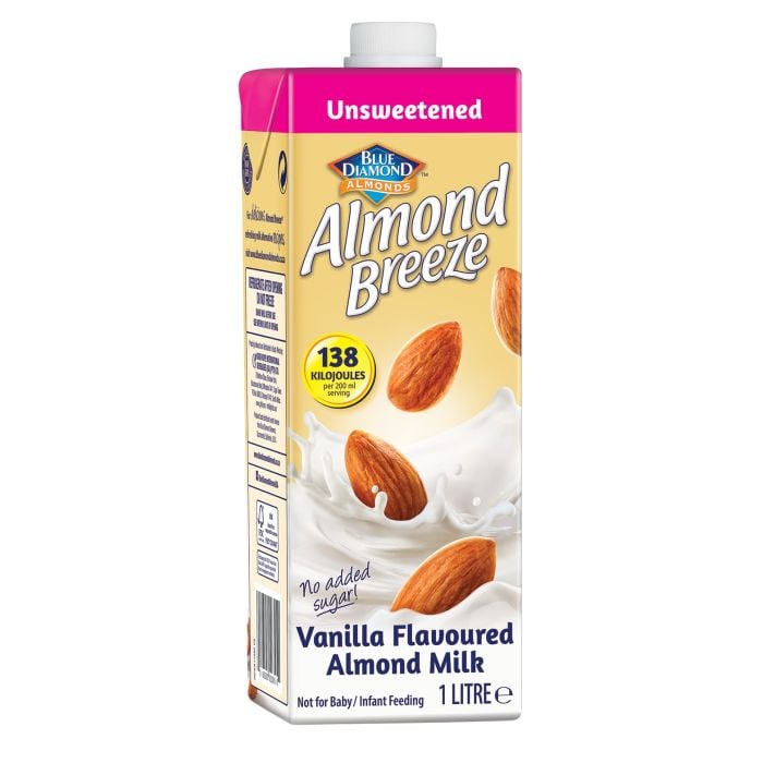 Almond Breeze Vanilla Flavoured Almond Milk 1l