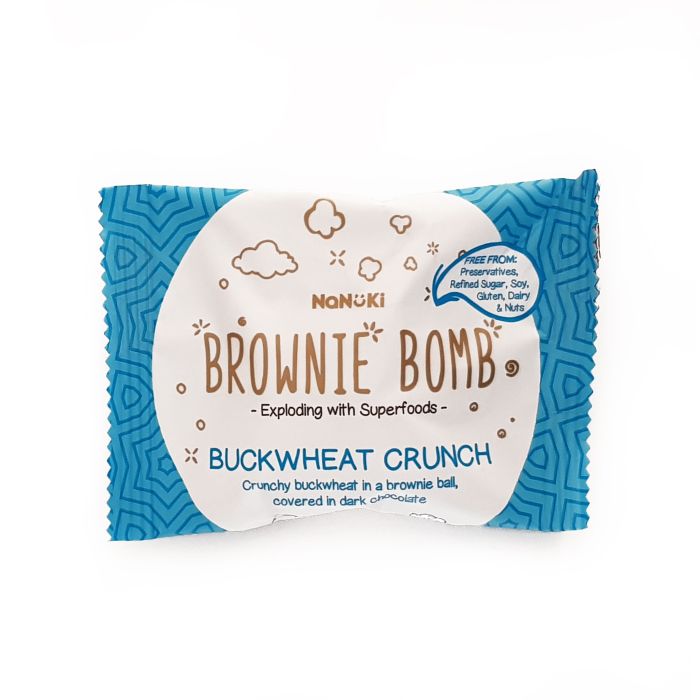 Nanuki Brownie Bomb Buckwheat Crunch 35g