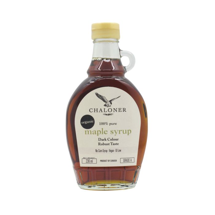 Chaloner Organic Maple Syrup Grade A 236ml