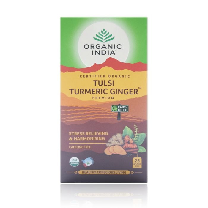 Tulsi - Tea Turmeric Ginger Organic 25s