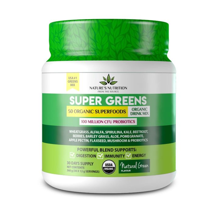 Super Greens Drink - Natural Green 360g