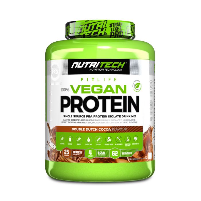 Nutritech - 100% Vegan Protein Double Dutch Cocoa 2kg