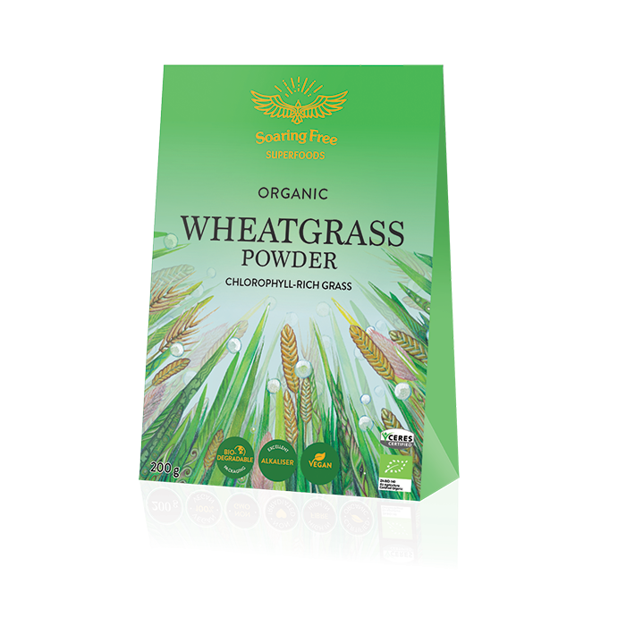 Soaring Free - Wheatgrass Powder Organic 200g