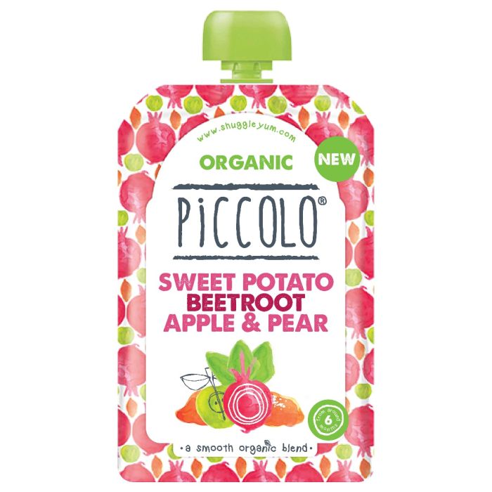 Piccolo - Organic Sweet Potato, Beetroot, Apple & Pear 100g