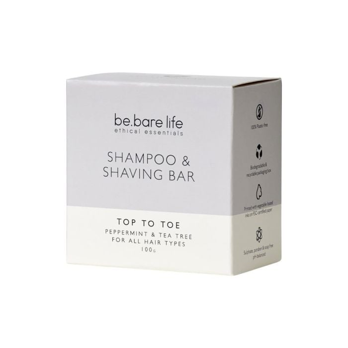 Be Bare - Shampoo Bar Top To Toe 100g