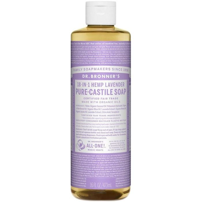 Dr Bronner - Pure Castile Liquid Soap Lavender 473ml