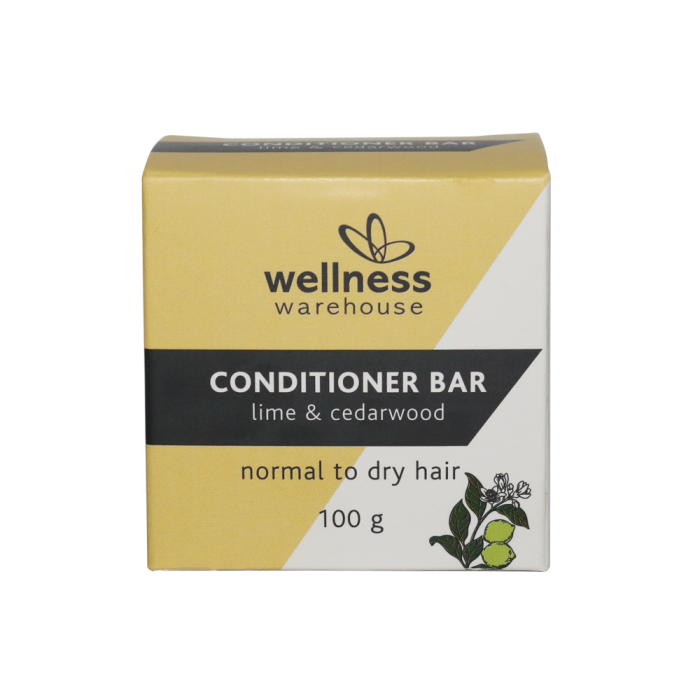 Wellness - Conditioner Bar Lime & Cedarwood 100g