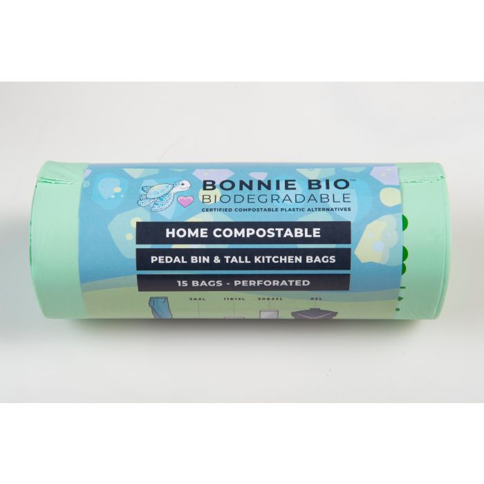Bonnie Bio - Home Compostable Pedal Bin Bags 30-32L 15s