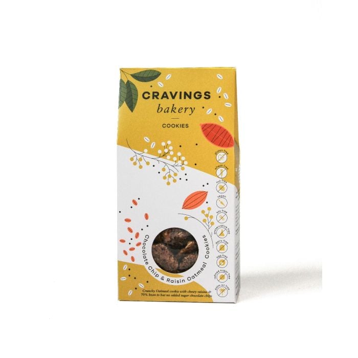 Cravings Bakery - Cookies Chocolate Chip & Oatmeal 200g