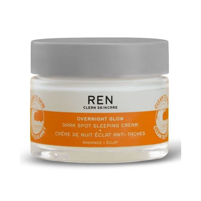 Ren - Overnight Glow Dark Spot Sleeping Cream Vegan 50ml