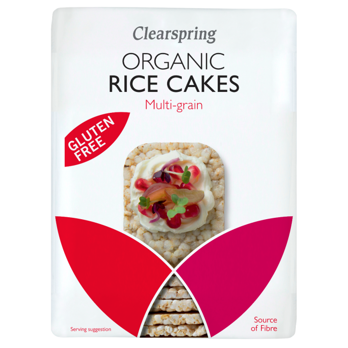 #Clearspring - Rice Cake Multi Grain Organic Gluten Free 130g