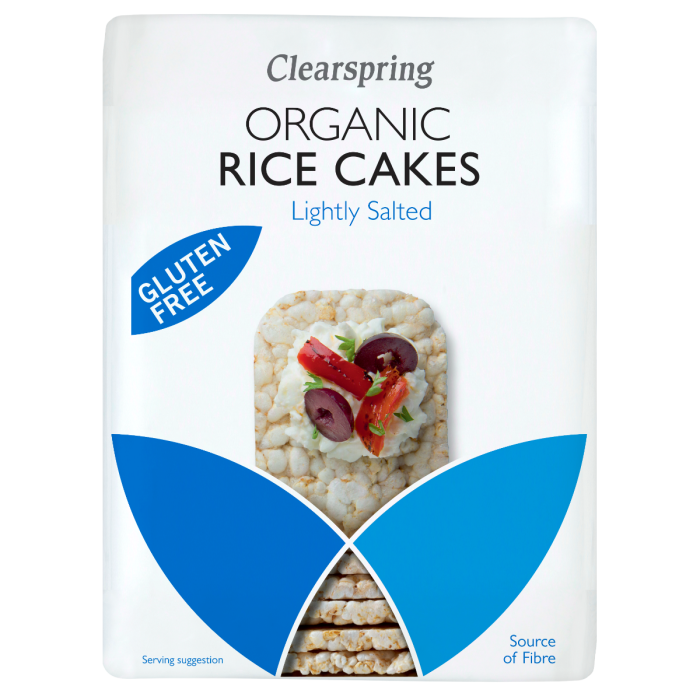 Clearspring - Rice Cake Lightly Salted Organic GF 130g