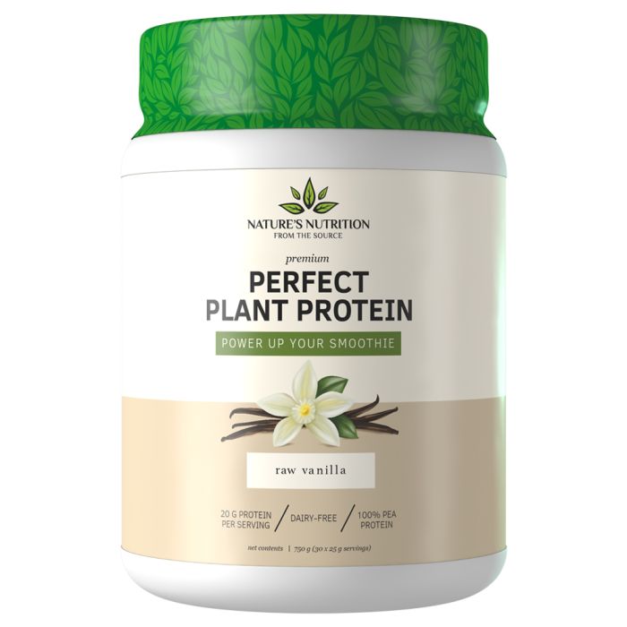 #Nature's Nutrition - Perfect Plant Protein Raw Vanilla 750g