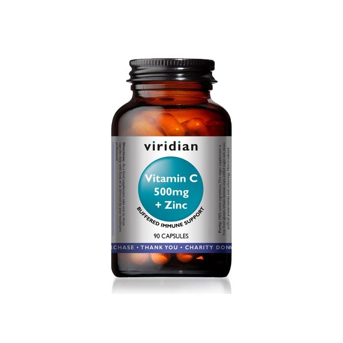 Viridian - Vitamin C 500mg With Zinc 30s