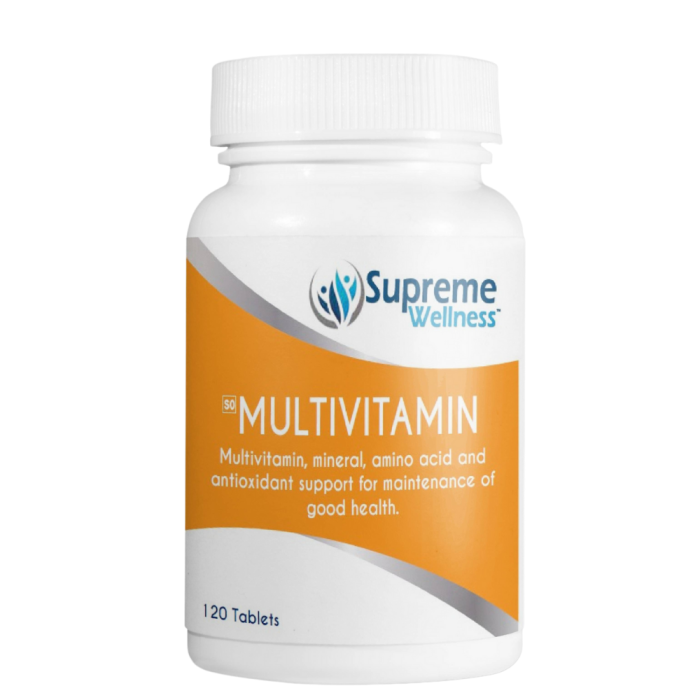 Supreme Wellness - Multivitamin 120s