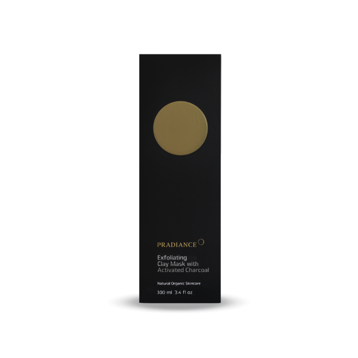 Pradiance - Exfoliating Clay Mask With Charcoal 100ml