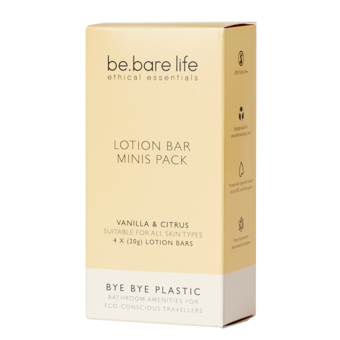 #Be Bare - Mini Lotion Bar 4s