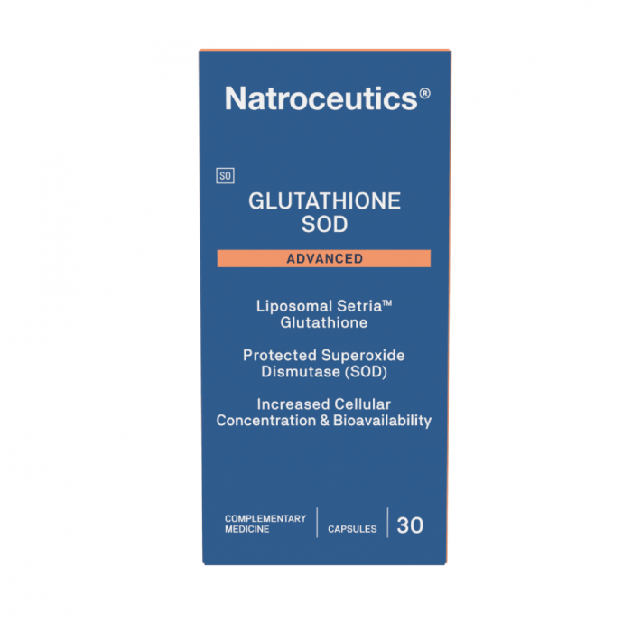 Natroceutics - Glutathione SOD Advanced 30s