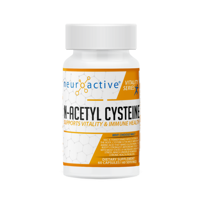 NeuroActive - N - Acetyl Cysteine Capsules 60s