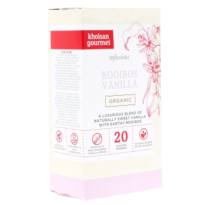 Khoisan - Tea Rooibos Vanilla Infusion Organic 50g