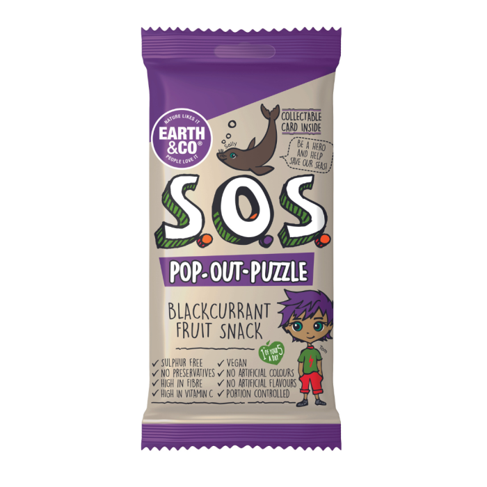 S.O.S - Fruit Snack Blackcurrant 20g