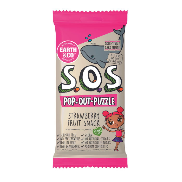 S.O.S -  Fruit Snack Strawberry 20g