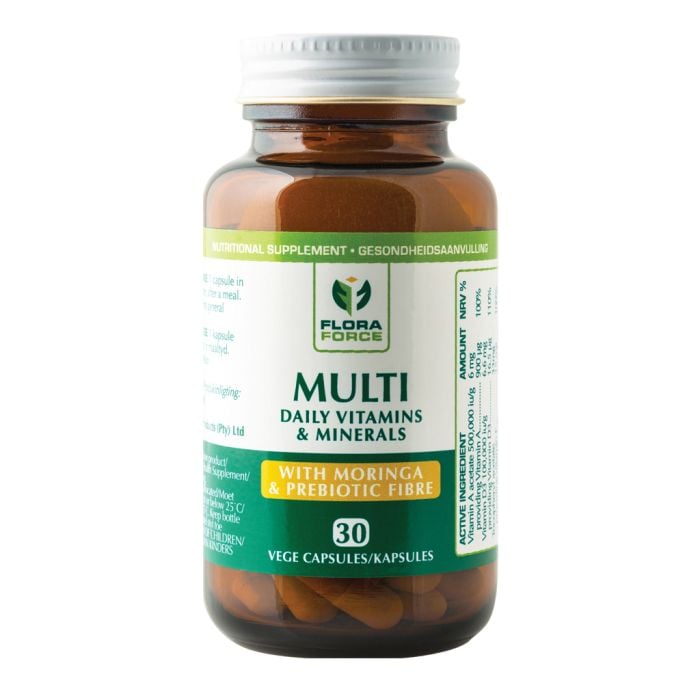 Flora Force - Multi Vitamin With Prebioitic Fibre 30s