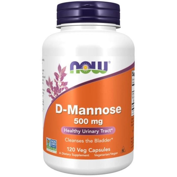 NOW - D-Mannose 500mg 120s