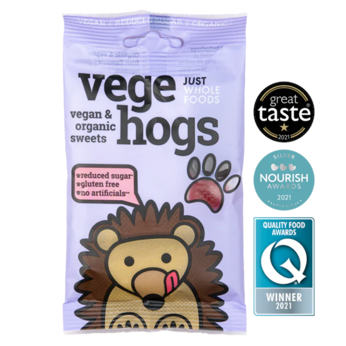 #Just Wholefoods - Vegehogs 70g