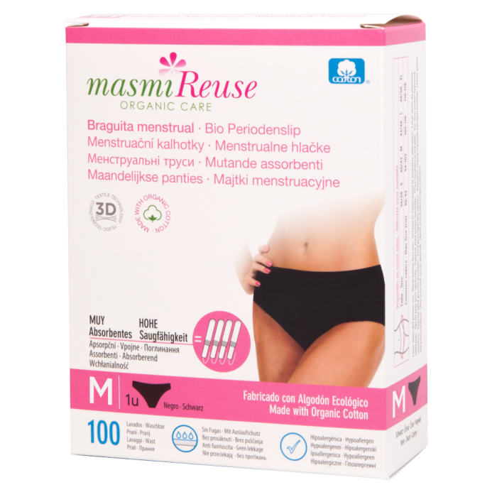 #Masmi - Organic Cotton Menstrual Panties M