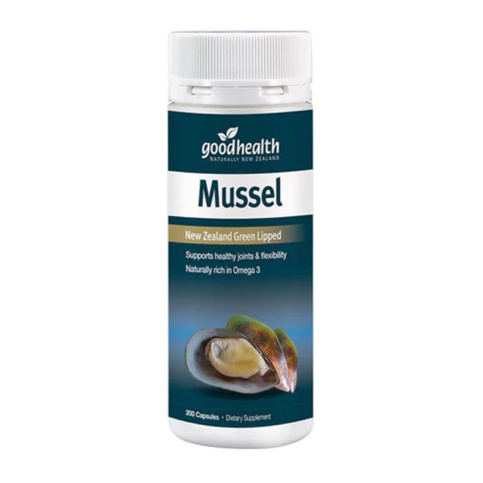Good Health - NZ Green Lipped Mussel 200s
