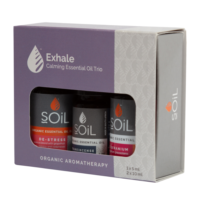 Soil - Essential Oil Trio Box Exhale