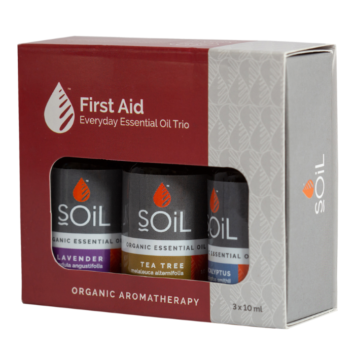 Soil - Essential Oil Trio Box First Aid