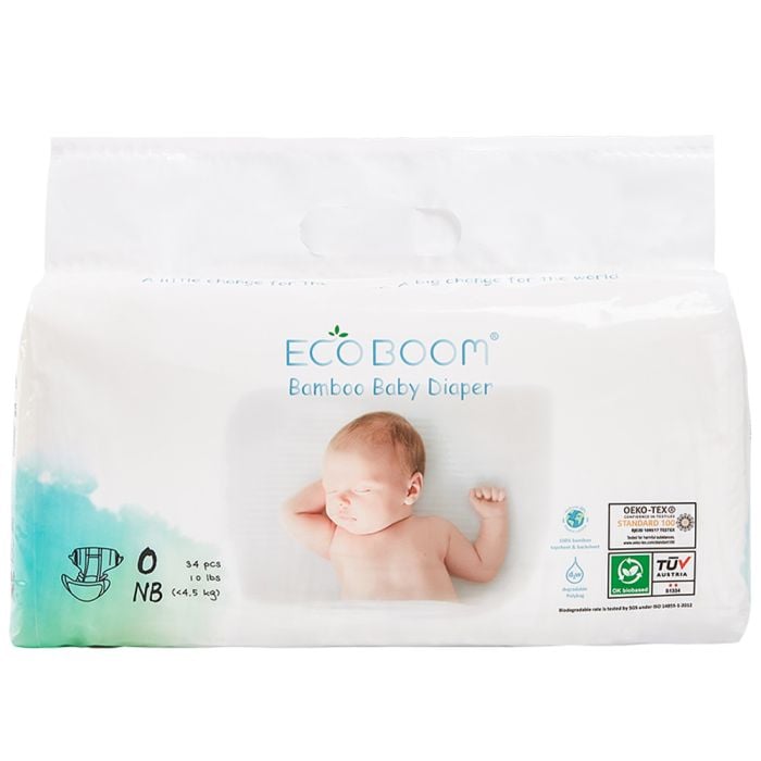 Eco Boom - Newborn Bamboo Diapers 34